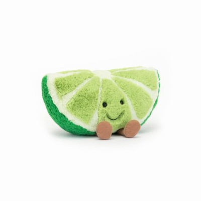 Jellycat Slice of Lime UK | 24098LDAQ